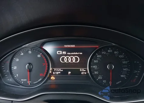 2019 Audi Q5 45 Premium z USA, uszkodzony, nr VIN WA1ANAFY0K2133139